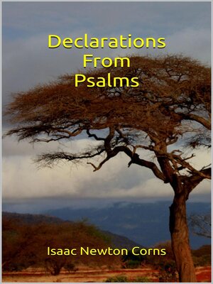 cover image of Declarations From Psalms